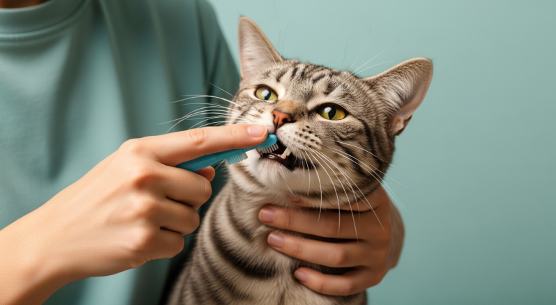 How to Brush a Cat's Teeth (Without Losing a Finger)