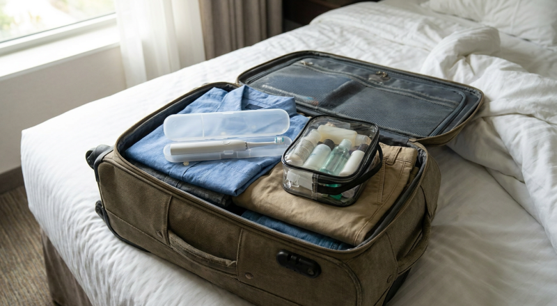 Can you bring an electric toothbrush on a plane: the battery rules