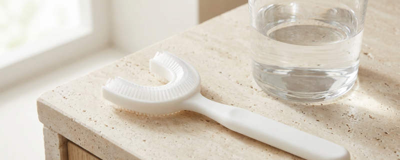 Mouthguard toothbrush: what the U-shaped brushes can and cannot clean